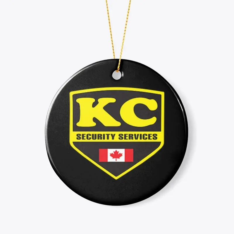 KC Logo Ceramic Ornament